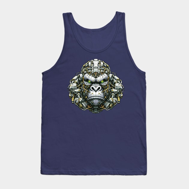 Mecha Apes S01 D60 Tank Top by Houerd